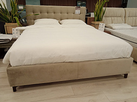 Фото №2 - Ліжко Іріс 160х200 з високими ніжками і нішею для білизни