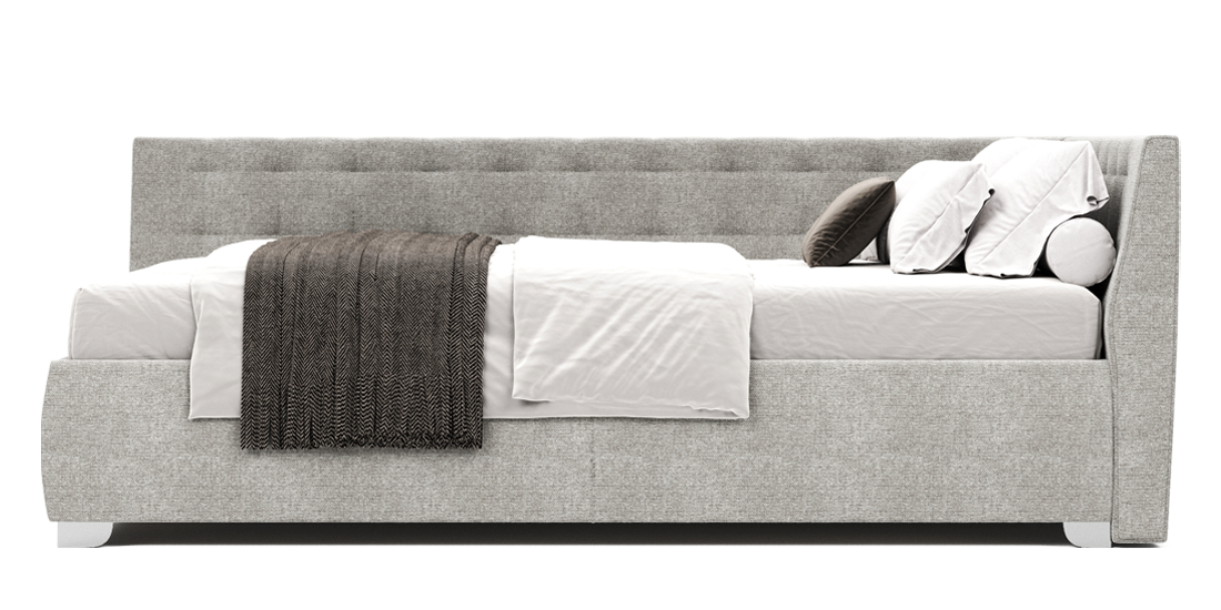 Photo - Angely 140x200 bed with a niche for linen