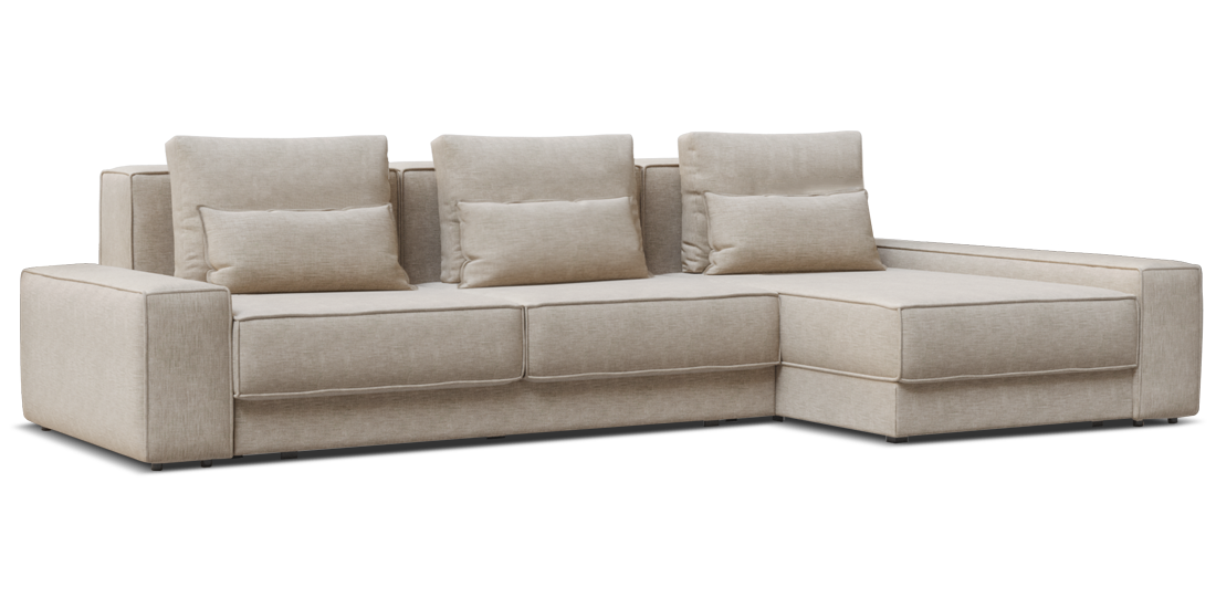 Photo - Terni L-shape sofa-bed