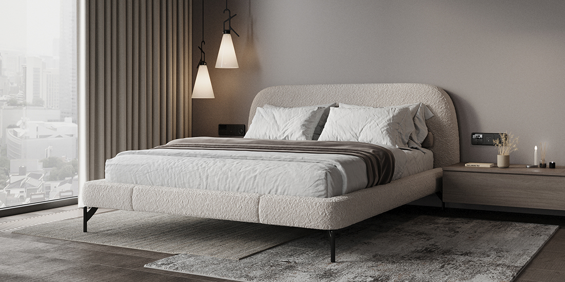 Teya bed – perfection in simplicity