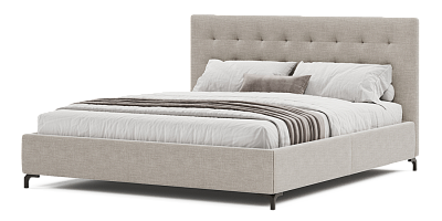 Photo №1 - Iris 160x200 bed with high legs and a niche for linen