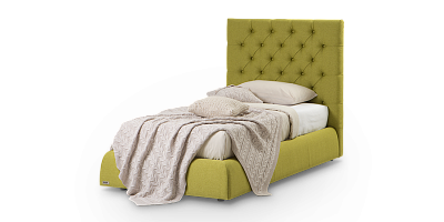 Photo №1 - Bed Beatrice 90x200 with a niche for linen