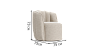 Individual premium armchairs Vitoria armchair - buy in Kyiv