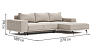 Corner sofas Blest Liri L-shape sofa-bed - buy in Kyiv