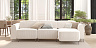 Individual premium sofas Javier sectional sofa with recliner - factory