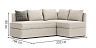 Corner sofas Blest L-shape sofa Palmeri - buy in Kyiv