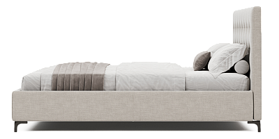 Photo №3 - Iris 140x200 bed with high legs and a niche for linen