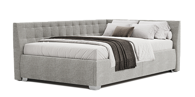 Photo №1 - Angely 120x200 bed with a niche for linen