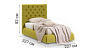 Beds Blest Bed Beatrice 90x200 with high legs - wooden