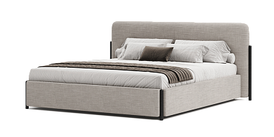 Photo №1 - Slavia Wood 120x200 bed with a niche for linen