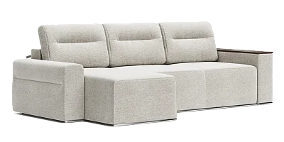 Photo №1 - Santy L-shape sofa-bed with laminated side