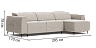 Individual premium sofas Javier L-shape sofa-bed - buy in Blest
