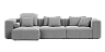 Individual premium sofas Bilbao L-shape sofa - for home