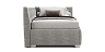 Beds Blest Angely 90x200 bed with a niche for linen - wooden