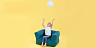 Children's sofas and armchairs Blest Kids Children's frameless chair Be Smile) - buy in Blest