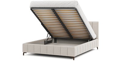 Фото №2 - Ліжко Лучіана 200х200 з нішею для білизни