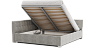 Beds Blest Angely 180x200 bed with a niche for linen - buy a mattress