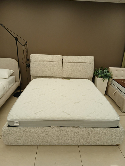 Photo - Селеста 160x200 bed with high legs and a niche for linen