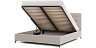 Beds Blest Iris 140x200 bed with high legs and a niche for linen - buy a mattress