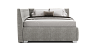 Beds Blest Angely 120x200 bed with a niche for linen - wooden