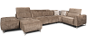 Individual premium sofas Javier sectional sofa with recliner - for home