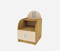 Photo №2 - Amsterdam bedside table orange