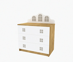 Photo №2 - Chest of drawers for children Amsterdam White Ak-02
