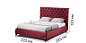 Beds Blest Bed Beatrice H 200x200 with high legs - buy in Kyiv