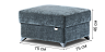 Armchairs, poufs Blest Murphy pouf with high legs - for home