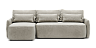 Corner sofas Blest L-shape sofa Veledi - folding